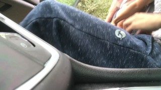 Coach vehicle suck & fuck in the park.